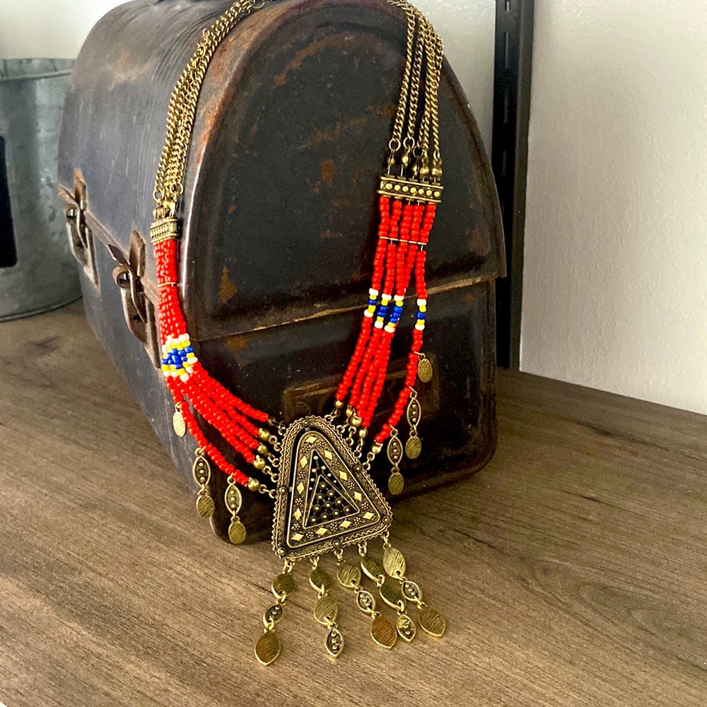 NWT free people Dollyland choker beaded